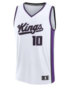 Alternative view of DeMar DeRozan Sacramento Kings  Fast Break Replica Player Jersey - Association Edition - White