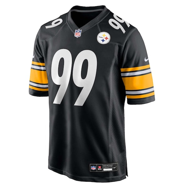 Derrick Harmon Pittsburgh Steelers Nike 2025 NFL Draft First Round Pick Game Jersey - Black - Image 2