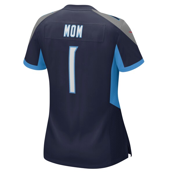 Number 1 Mom Tennessee Titans Nike Women's Game Jersey - Navy - Image 3