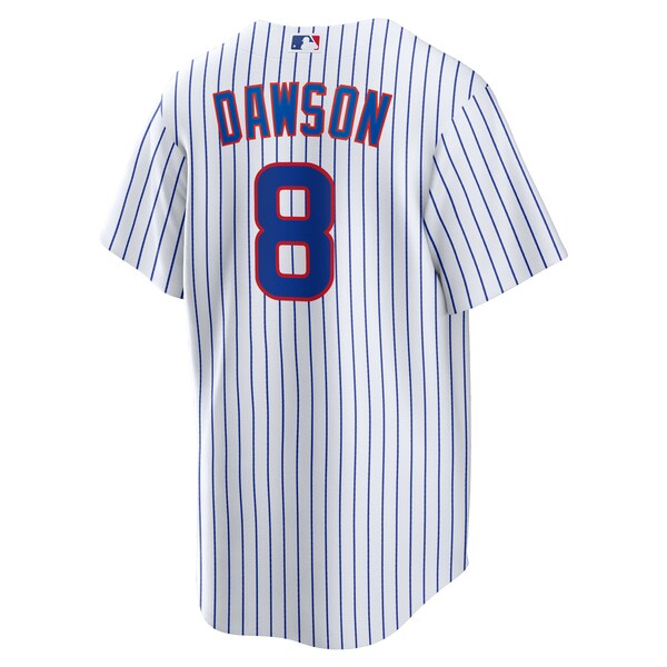 Andre Dawson Chicago Cubs Nike Home Retired Player Replica Jersey - White - Image 3