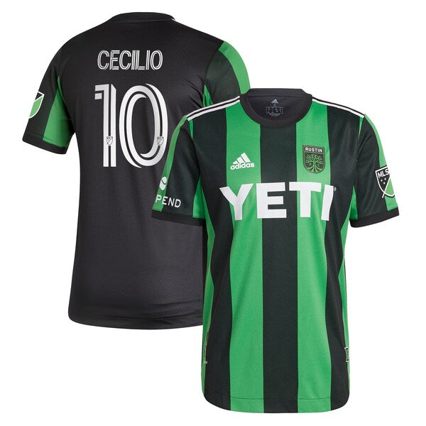 Cecilio Dom¨ªnguez Austin FC adidas 2021 Primary Authentic Jersey - Black