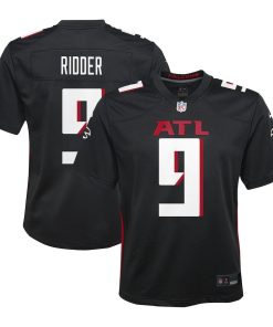 Desmond Ridder Atlanta Falcons Nike Youth Game Jersey - Black