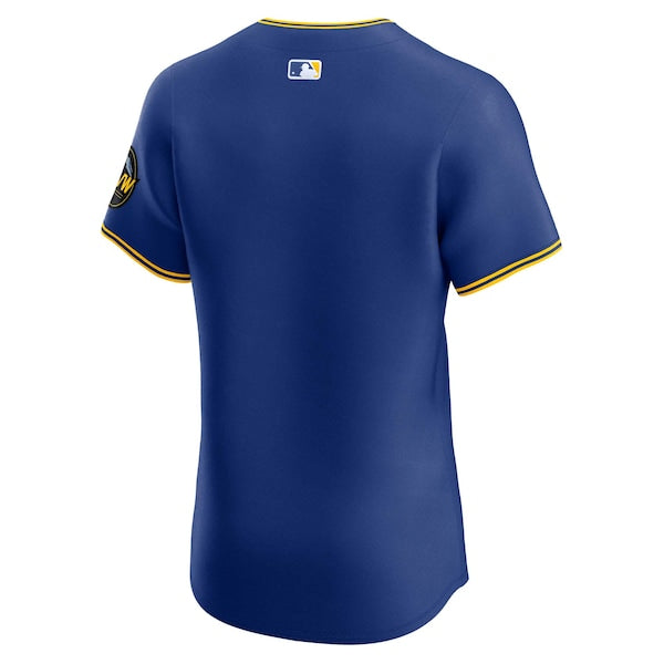 Seattle Mariners Nike City Connect Elite Jersey - Royal - Image 3