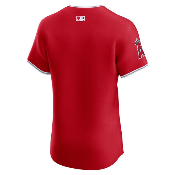 Los Angeles Angels Nike Alternate Vapor Premier Elite Patch Jersey - Red - Image 3
