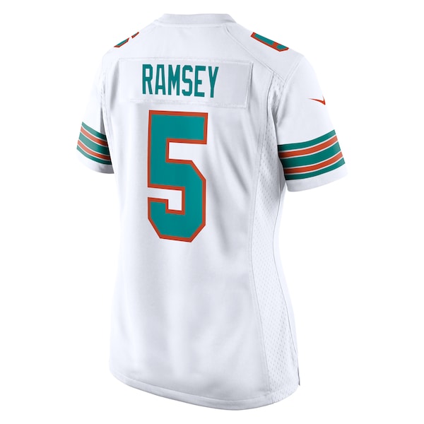 Jalen Ramsey Miami Dolphins Nike Women's Alternate Game Jersey - White - Image 3