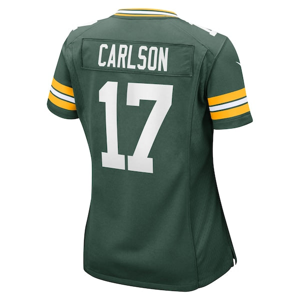 Anders Carlson Green Bay Packers Nike Women's Game Jersey - Green - Image 3