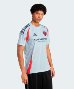 FC Dallas adidas 2025 The Inferno Kit Replica Jersey - Light Blue