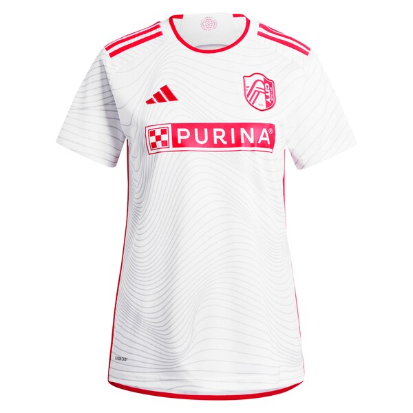 Eduard L?wen St. Louis City SC adidas Women's 2024 The Confluence Kit Replica Player Jersey - White - Image 2