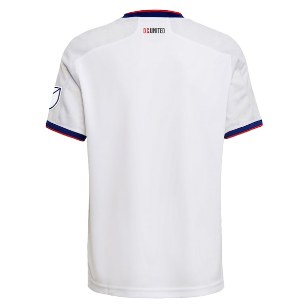 D.C. United adidas 2022 The Marble Authentic Jersey - White - Image 3