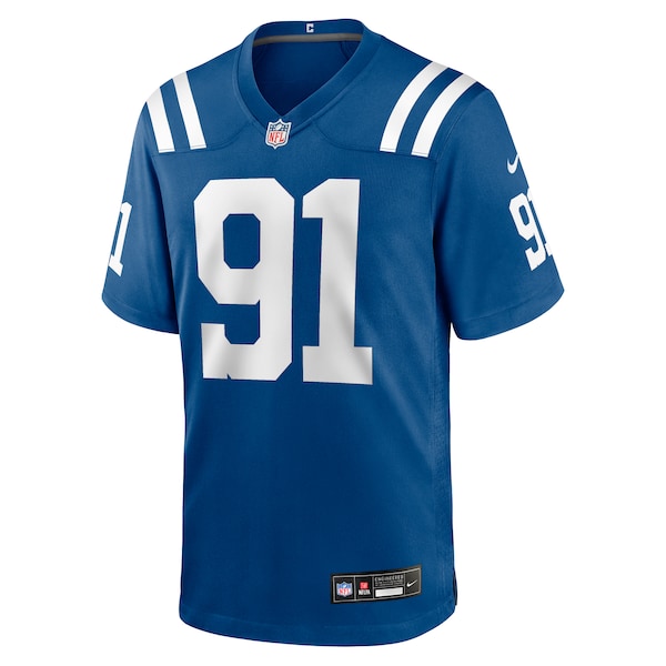 JT Tuimoloau Indianapolis Colts Nike Team Game Jersey - Royal - Image 2