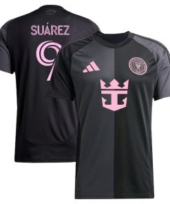 Luis Suarez Inter Miami CF adidas 2025 The Fortitude Kit Replica Player Jersey - Black