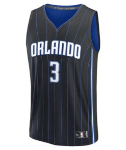 Alternative view of Kentavious Caldwell-Pope Orlando Magic  Fast Break Replica Player Jersey - Icon Edition - Black