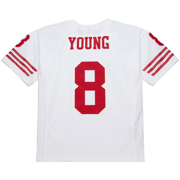 Steve Young San Francisco 49ers 1994 Legacy Replica Jersey - White - Image 3