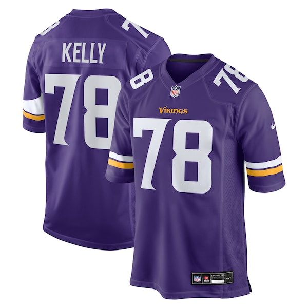 Ryan Kelly Minnesota Vikings Nike Team Game Jersey - Purple