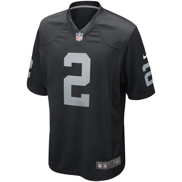 Daniel Carlson Las Vegas Raiders Nike Game Player Jersey - Black - Image 2