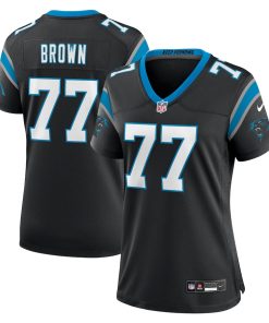 Deonte Brown Carolina Panthers Nike Women's Team Game Jersey - Black