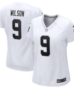 Tyree Wilson Las Vegas Raiders Nike Women's  Game Jersey -  White/Black