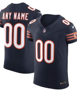 Chicago Bears Nike Vapor F.U.S.E. Elite Custom Jersey - Navy