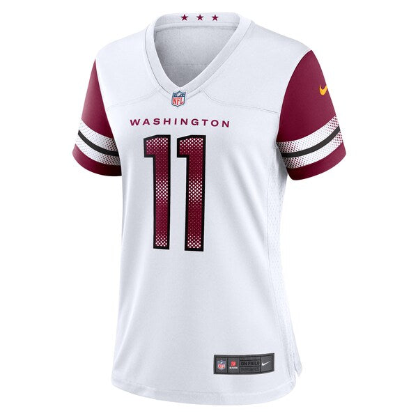 Carson Wentz Washington Commanders Nike Women's Game Jersey - White/Black/Burgundy - Image 3