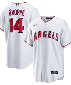 Logan O'Hoppe Los Angeles Angels Nike Home Replica Jersey - White