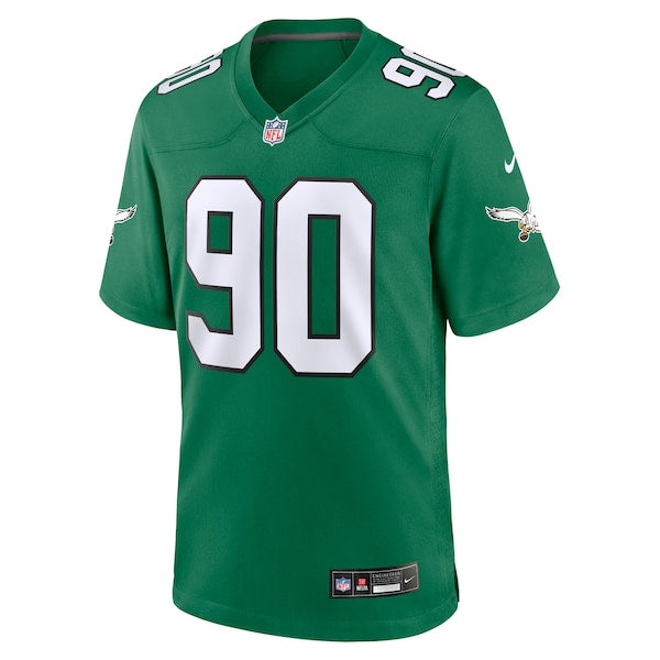 Jordan Davis Philadelphia Eagles Nike Alternate Game Jersey - Kelly Green - Image 2