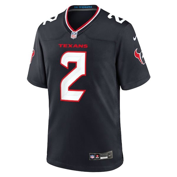 Calen Bullock Houston Texans Nike Team Game Jersey - Navy - Image 2