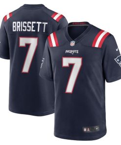 Jacoby Brissett New England Patriots Nike  Game Jersey -  Navy