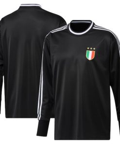 Juventus adidas Authentic Football Icon Goalkeeper Jersey - Black