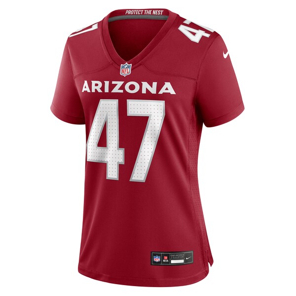 Ezekiel Turner Arizona Cardinals Nike Women's Team Game Jersey - Cardinal - Image 2