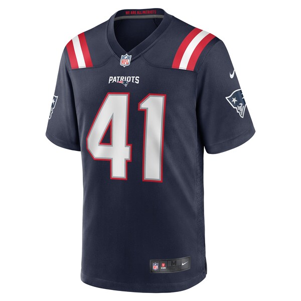 Brenden Schooler New England Patriots Nike Game Player Jersey - Navy - Image 2
