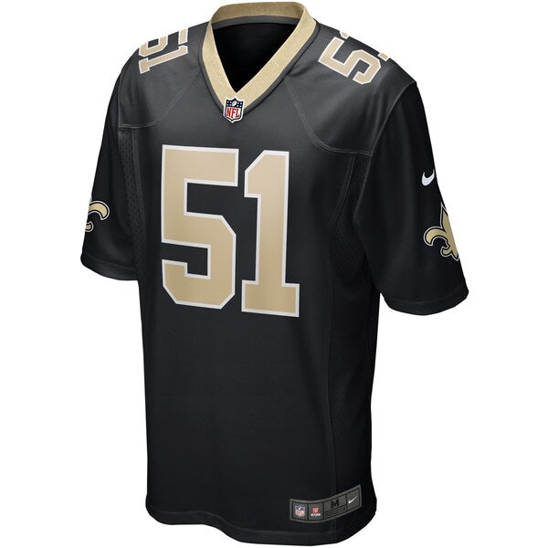 Cesar Ruiz New Orleans Saints Nike Game Jersey - Black - Image 2