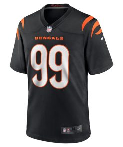 Alternative view of Myles Murphy Cincinnati Bengals Nike 2023 NFL Draft First Round Pick Game Jersey - Black