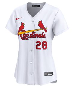 Alternative view of Nolan Arenado St. Louis Cardinals Nike Women's Home Limited Player Jersey - White