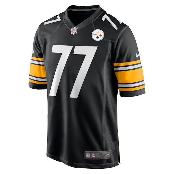 Broderick Jones Pittsburgh Steelers Nike 2023 NFL Draft First Round Pick Game Jersey - Black - Image 2