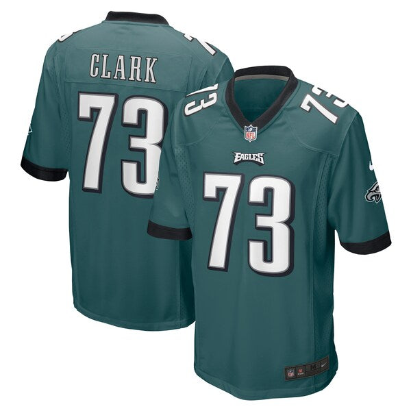 Le'Raven Clark Philadelphia Eagles Nike Game Jersey - Midnight Green