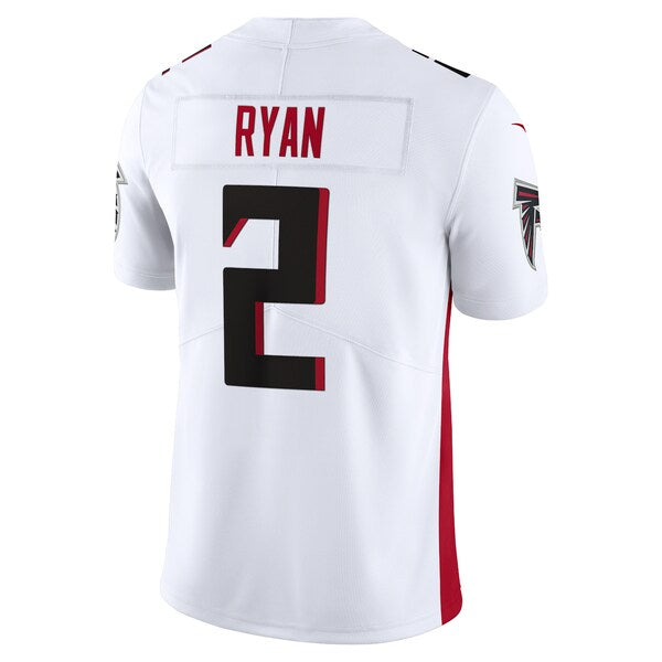 Men's Nike Matt Ryan White Atlanta Falcons Vapor Limited Jersey - Image 3