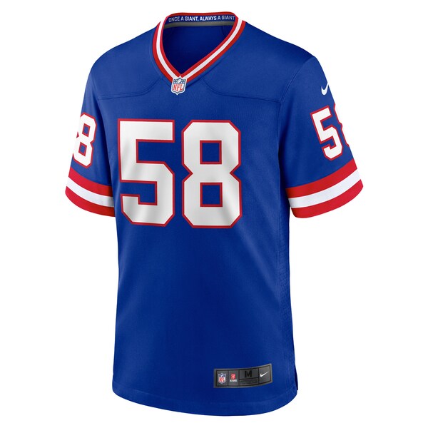 Carl Banks New York Giants Nike Classic Retired Player Game Jersey - Royal - Image 2