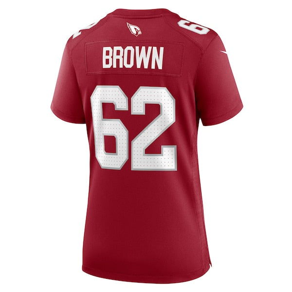 Evan Brown Arizona Cardinals Nike Women's Game Jersey - Cardinal - Image 4