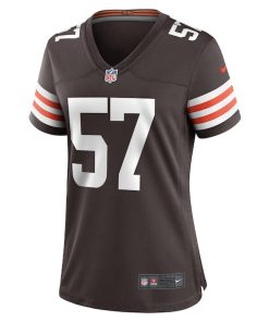 Alternative view of Isaiah McGuire Cleveland Browns Nike Women's Team Game Jersey -  Brown