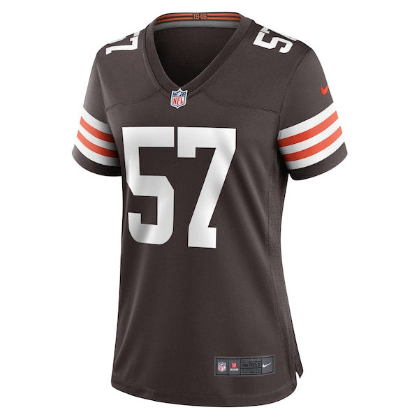 Isaiah McGuire Cleveland Browns Nike Women's Team Game Jersey - Brown - Image 2