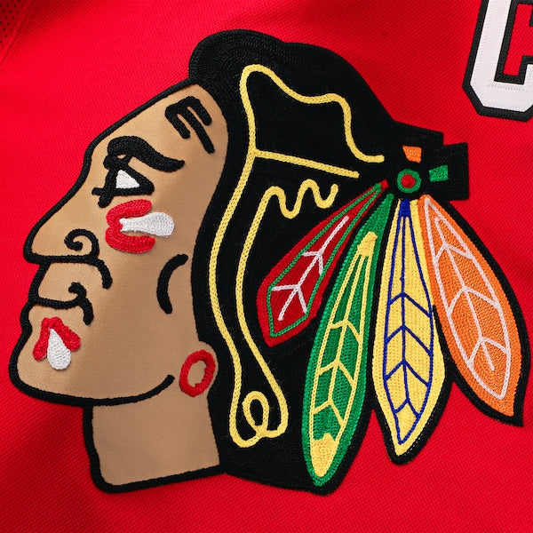 Connor Bedard Chicago Blackhawks Home Premium Jersey - Red/White - Image 5
