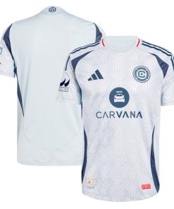 Alternative view of Chicago Fire adidas 2025 The Municipal Kit Authentic Jersey - Light Blue