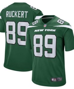 Jeremy Ruckert New York Jets Nike Game Player Jersey - Gotham Green