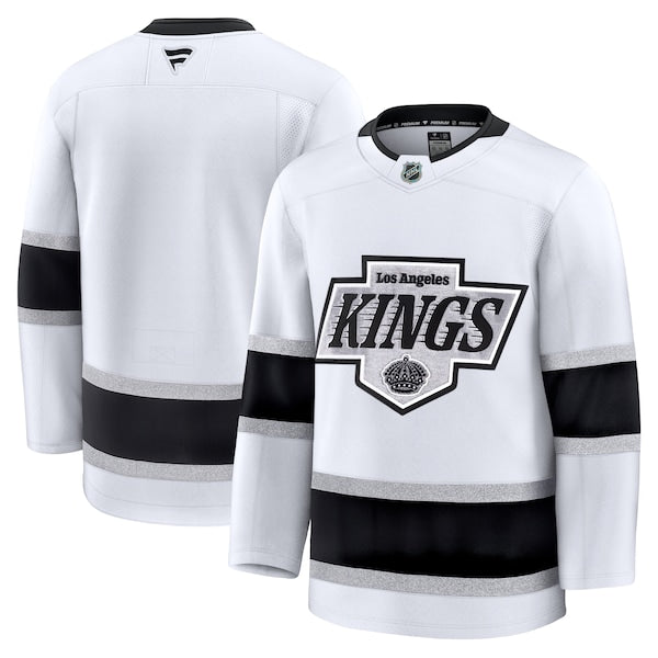 Los Angeles Kings Away Premium Jersey - White/Black - Image 2