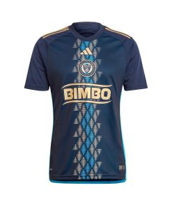 Alternative view of Cavan Sullivan Philadelphia Union adidas 2024 The Xv Kit Replica Player Jersey - Navy