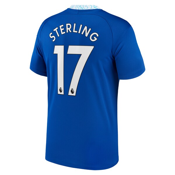 Raheem Sterling Chelsea Nike 2022/23 Home Breathe Stadium Replica Player Jersey - Blue - Image 5