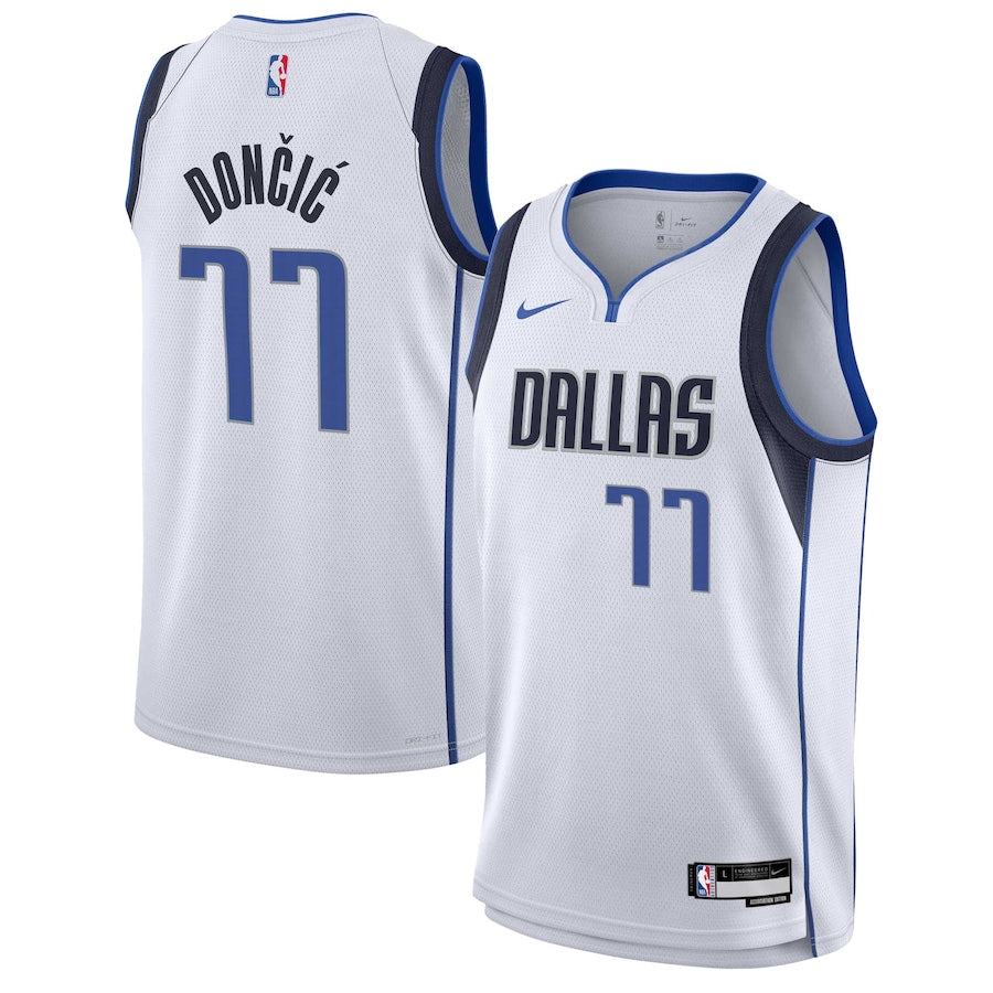 Luka Don?i? Dallas Mavericks Nike Youth Swingman Jersey - Association Edition - White