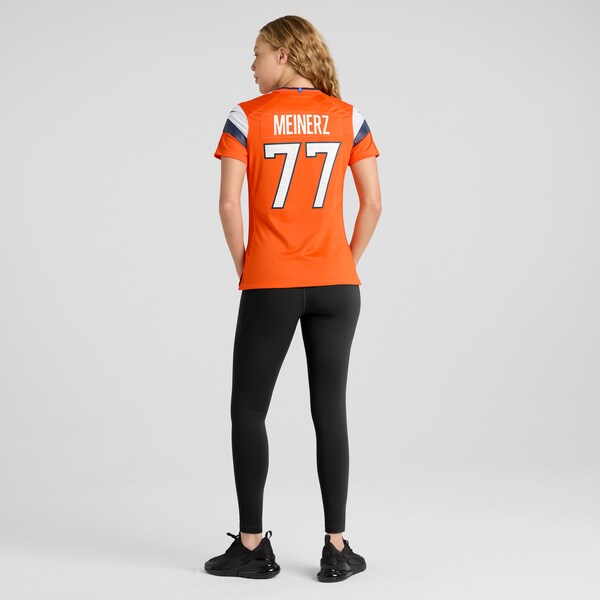 Quinn Meinerz Denver Broncos Nike Women's Team Game Jersey - Orange - Image 5