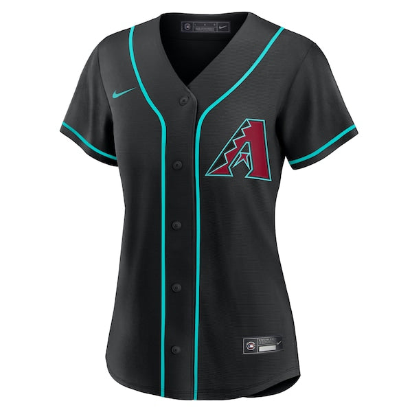 Corbin Carroll Arizona Diamondbacks Nike Women's Alternate Replica Jersey - Black - Image 4