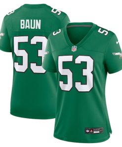 Zack Baun Philadelphia Eagles Nike Women's Alternate Game Jersey -  Kelly Green/Green